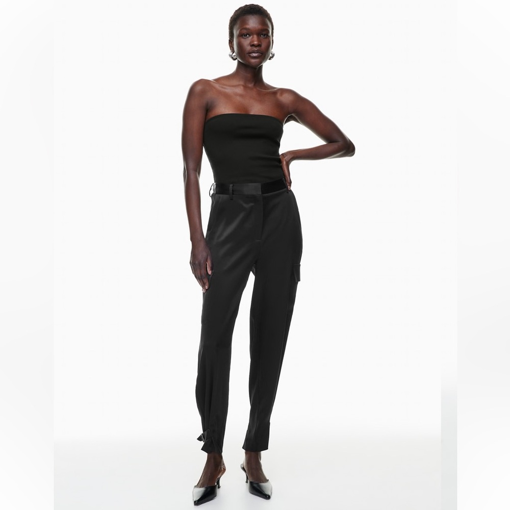 NWT Aritzia babaton refined cargo pant black 6
